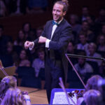 Joseph Sieber, conducting the Youth Symphony Orchestra of Central Switzerland at the Lucerne Festivalc) Prsika Ketterer